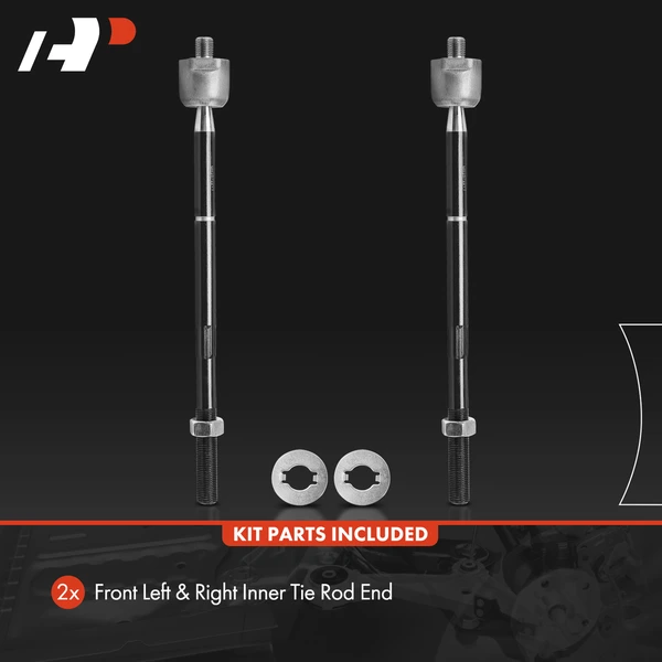 2 Pcs Front Inner Tie Rod End for Dodge Charger Challenger Chrysler 300