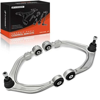 2 Pcs Front Upper Suspension Control Arm & Ball Joint Assembly