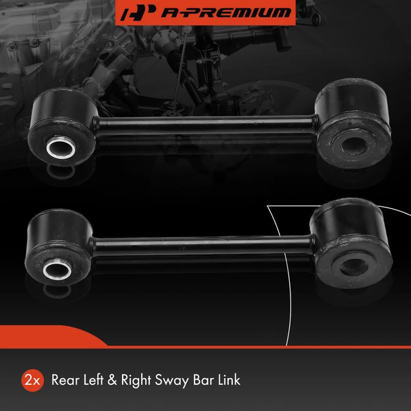 Sway Bar Link, Rear Side, A-Premium APCA7130