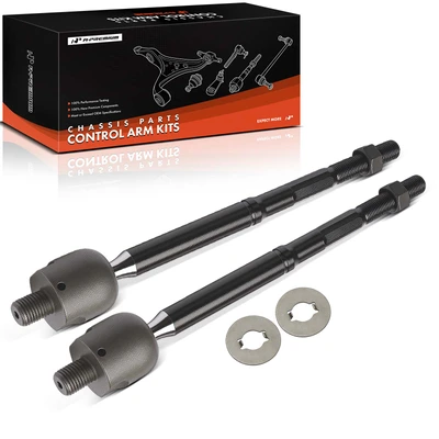 2 Pcs Front Inner Tie Rod End