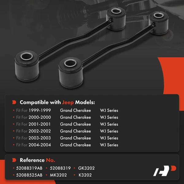 Sway Bar Link Rear Driver & Passenger A-Premium APCA9185