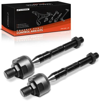 2 Pcs Front Inner Steering Tie Rod End