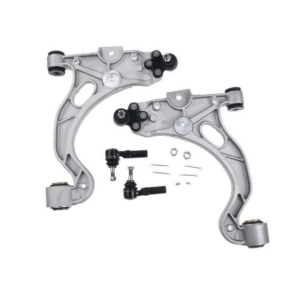 A Set of 4 Control Arm and Tie Rod End Kit Front Side A-Premium APCA0383