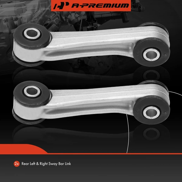 Sway Bar Link, Rear Side, A-Premium APCA6453