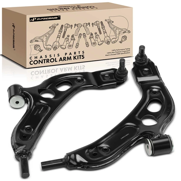 2-Pc Control Arm and Ball Joint Kit, Front Lower with Ball Joint A-Premium APCA6258