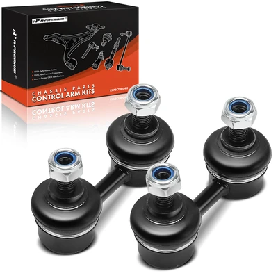 2 Pcs Front Driver & Passenger Stabilizer Sway Bar Link