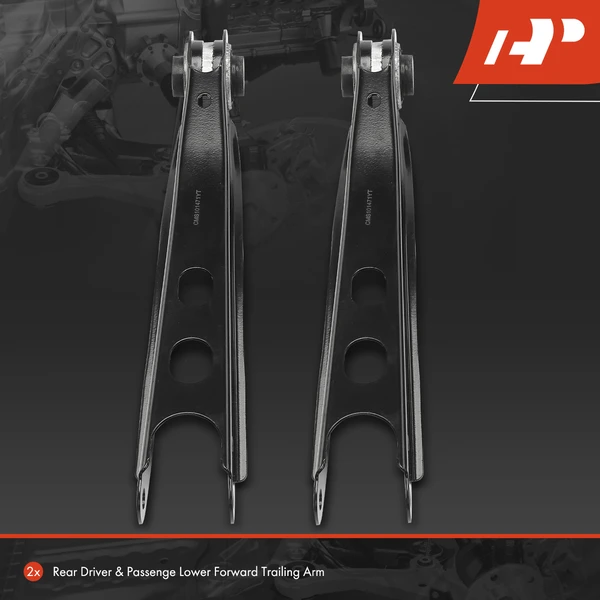 2-Pc Trailing Arm, Rear Lower Rearward A-Premium APCA6260