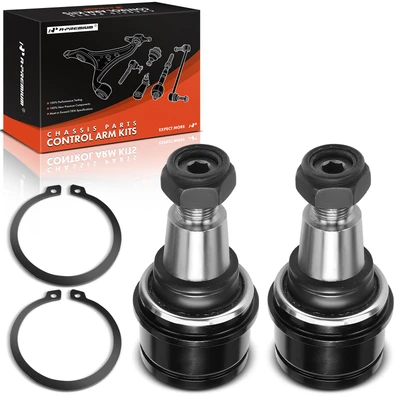 2 Pcs Front Lower Suspension Ball Joint