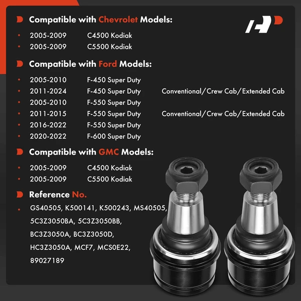 Suspension Ball Joint Front Lower A-Premium APCA8707