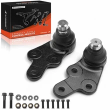 2 Pcs Front Lower Suspension Ball Joint with Mounting Hardware