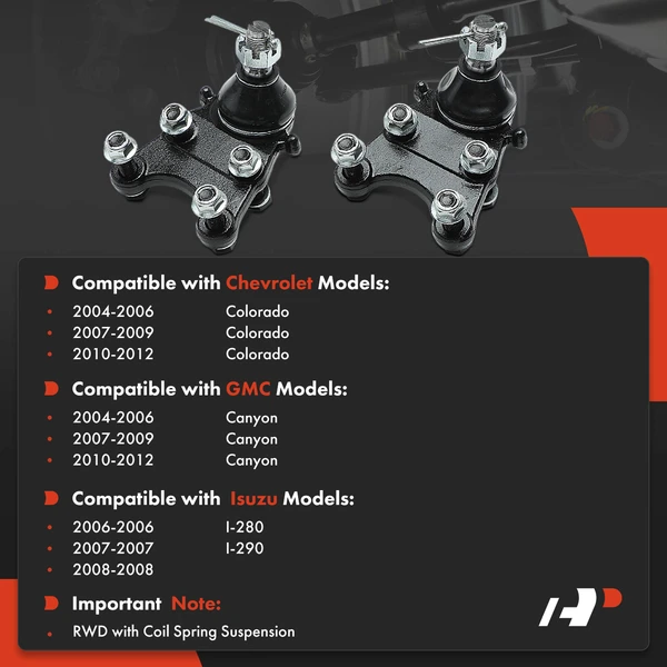 Ball Joint Kit Front Lower & Upper A-Premium APCA7842