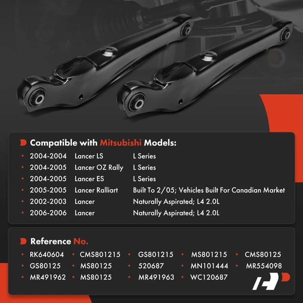 Control Arm Rear Driver & Passenger Lower Rearward A-Premium APCA9193