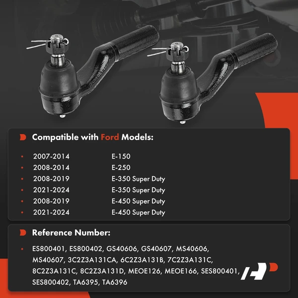 Tie Rod End Front Outer A-Premium APCA8709