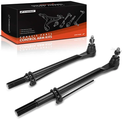 2 Pcs Front Inner Steering Tie Rod End