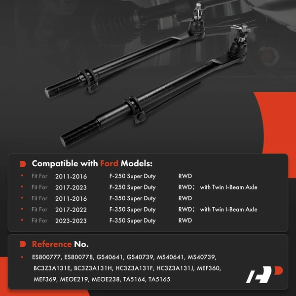 Steering Tie Rod End Front Side A-Premium APCA8711