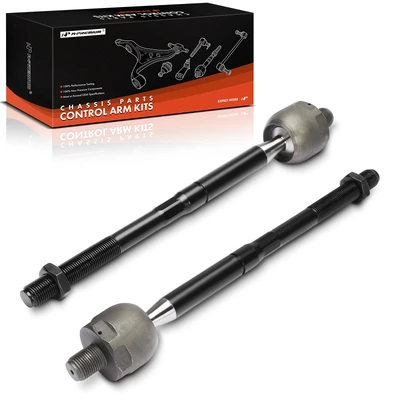 2 Pcs Front Inner Steering Tie Rod End