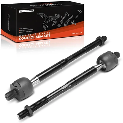 2 Pcs Front Inner Steering Tie Rod End
