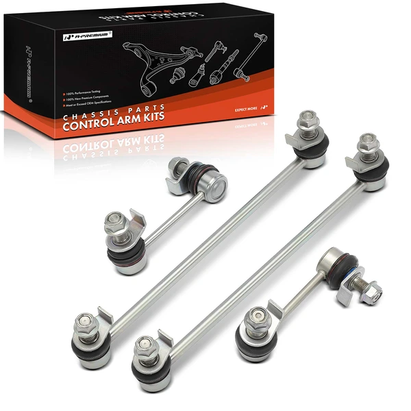 4 Pcs Front & Rear Sway Bar Link for 2003-2008 INFINITI FX35