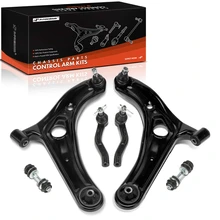 2000-2003 Toyota Echo 6 Control Arm Ball Joint Tie Rod End and Sway Bar Link Kit Front Side A-Premium APCA7509