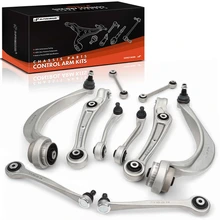 10 Pcs Front Control Arm & Ball Joint & Sway Bar Link Assembly
