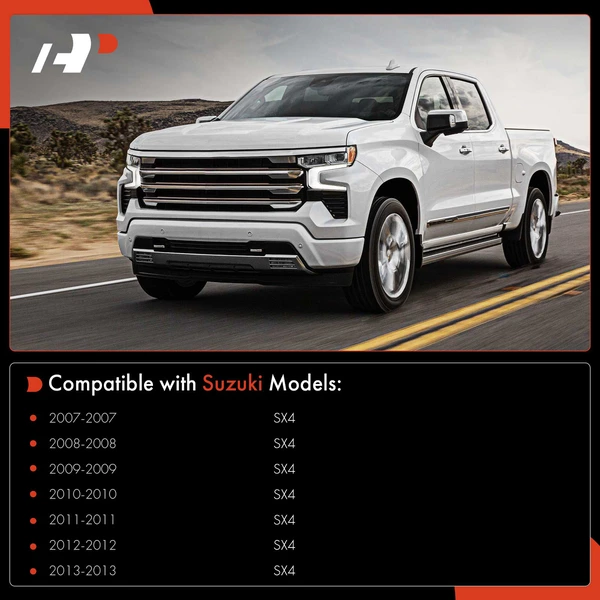 6 Control Arm and Ball Joint Assembly + Stabilizer Bar Link + Tie Rod End Front Side A-Premium APCA7541