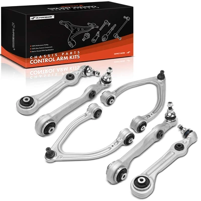 6 Pcs Front Driver & Passenger Control Arm with Ball Joint