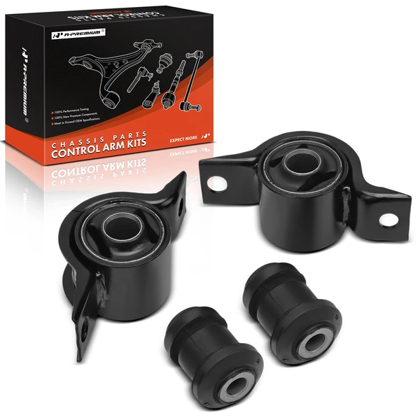 2000-2007 Ford Focus 4-Pc Control Arm Bushing, Front Side A-Premium APCA9332