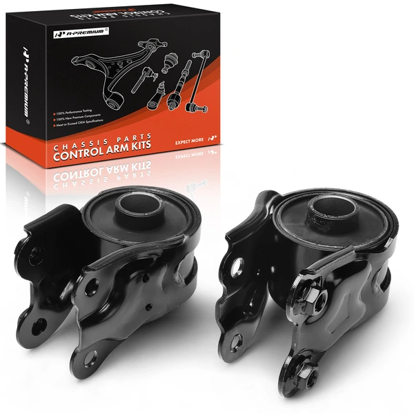 2-Pc Suspension Control Arm Bushing, Front Side A-Premium APCA9340