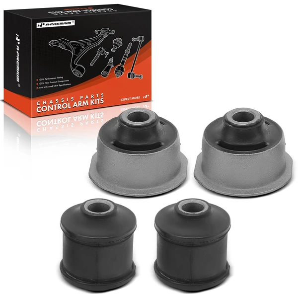4-Pc Control Arm Bushing, Front Side A-Premium APCA9342