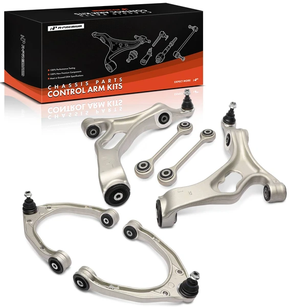 6 Control Arm Sway Bar Front Driver & Passenger A-Premium APCA10033