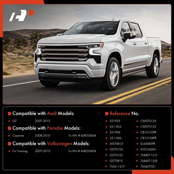 6 Control Arm Sway Bar Front Driver & Passenger A-Premium APCA10033