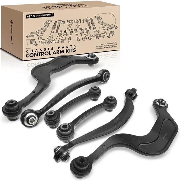 6-Pc Control Arm, Rear Side A-Premium APCA3477