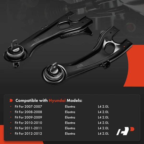 2-Pc Trailing Arm, Rear Driver & Passenger Lower A-Premium APCA9195