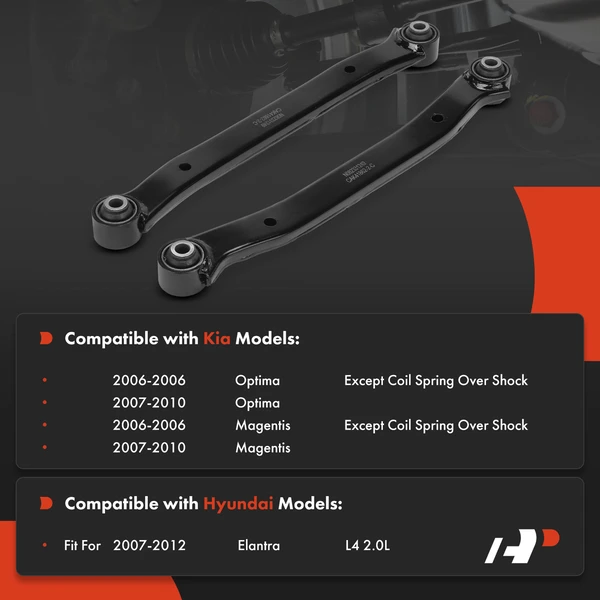 2-Pc Control Arm, Rear Driver & Passenger Upper A-Premium APCA6195