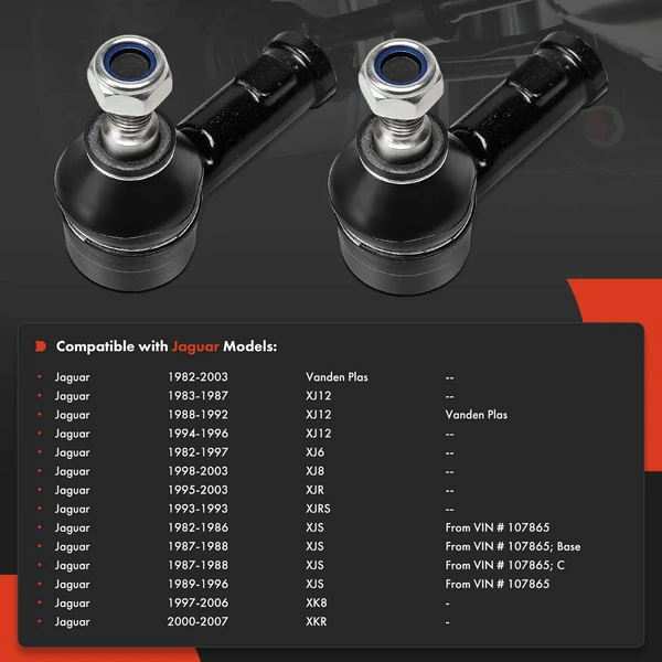 Tie Rod End Front or Rear Outer A-Premium APCA6461