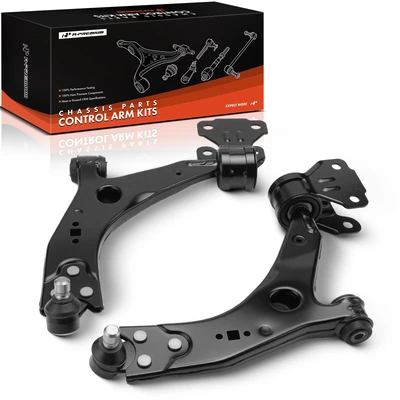 2 Pcs Front Lower Control Arm with Ball Joint Assembly