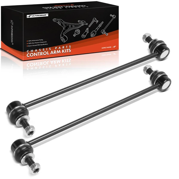 2-Pc Stabilizer Bar Link, Front Driver & Passenger A-Premium APCA7843