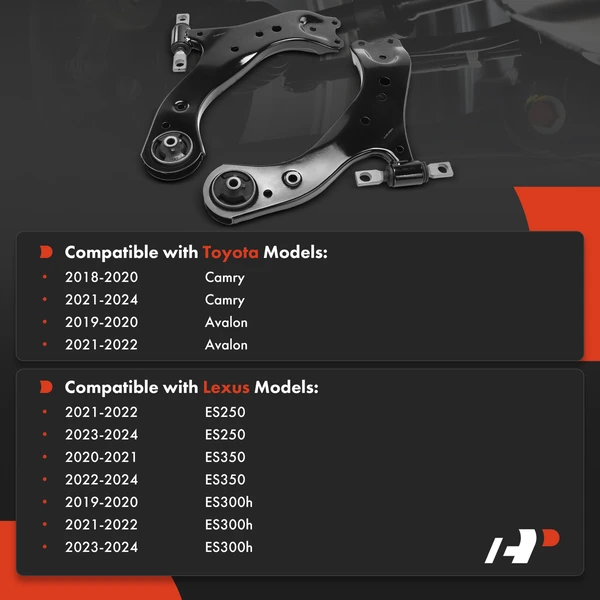 2-Pc Control Arm, Front Lower A-Premium APCA7844
