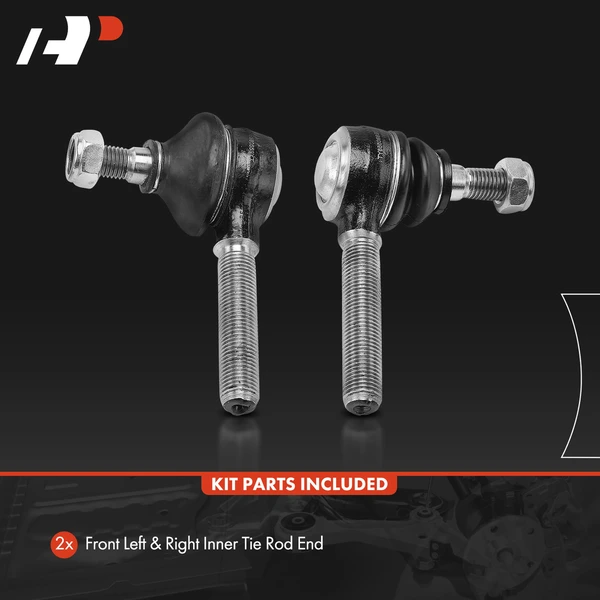 2 Pcs Front Inner Tie Rod End for Cadillac Catera 1997-2001