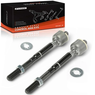 2 Pcs Front Inner Tie Rod End Kit
