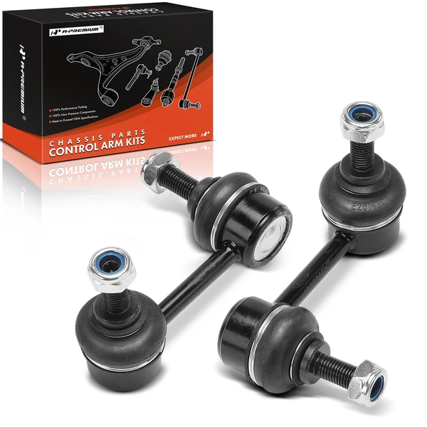 2004-2006 Suzuki Verona 2-Pc Stabilizer Bar Link, Front Driver & Passenger A-Premium APCA8435