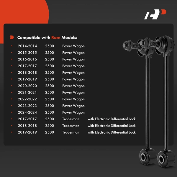 Sway Bar Link Rear Side A-Premium APCA8738