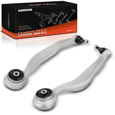 2 Pcs Front Upper Control Arm with Ball Joint