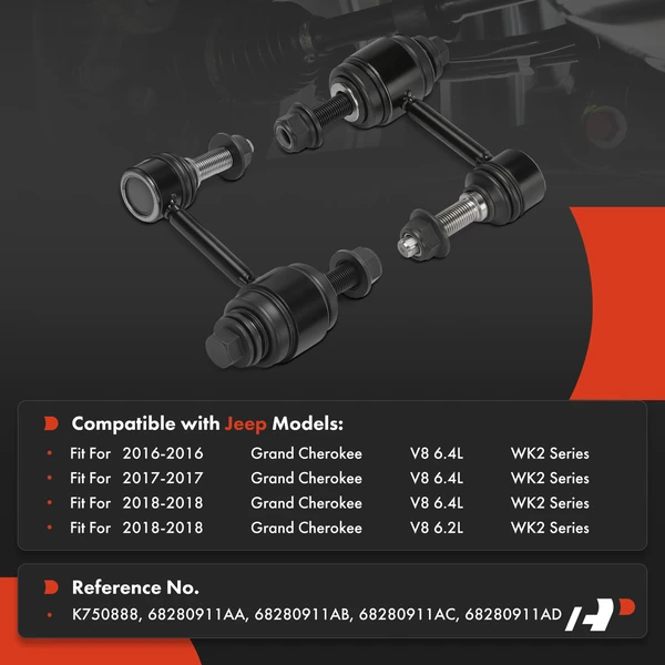 Sway Bar Link Front Side A-Premium APCA8746