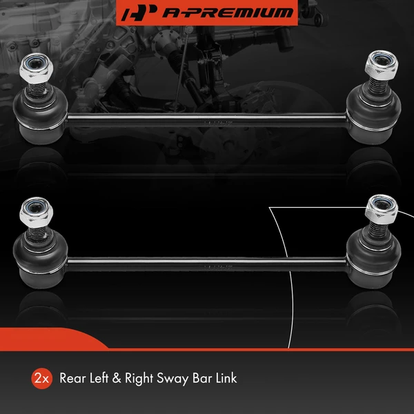Sway Bar Link, Rear Side, A-Premium APCA7294