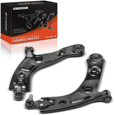 2 Pcs Front Lower Control Arm & Ball Joint Assembly