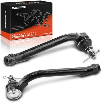 2 Pcs Outer Tie Rod End