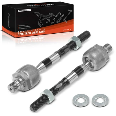 2 Pcs Front Inner Tie Rod End