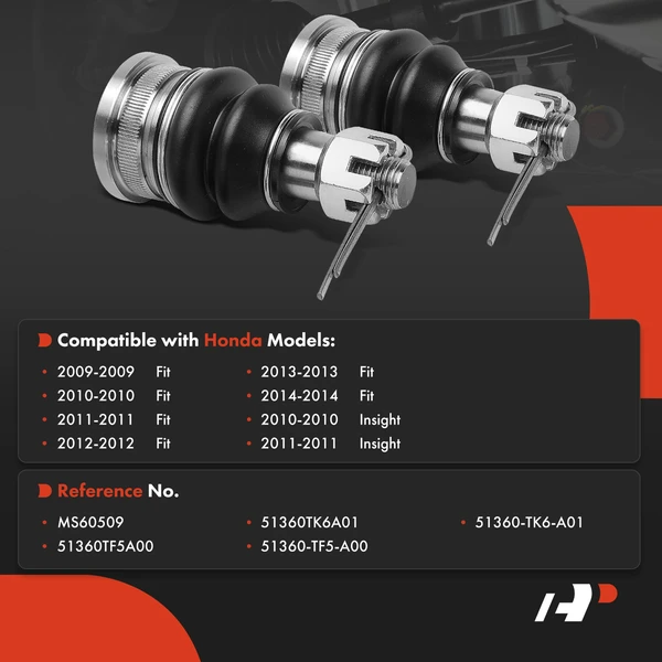 Ball Joint Front Driver & Passenger Lower A-Premium APCA8428