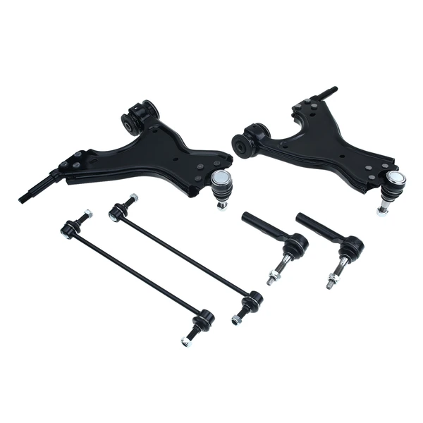 2017 GMC Acadia Limited A Set of 6 Control Arm Sway Bar Link and Tie Rod End Kit Front Lower A-Premium APCA3480